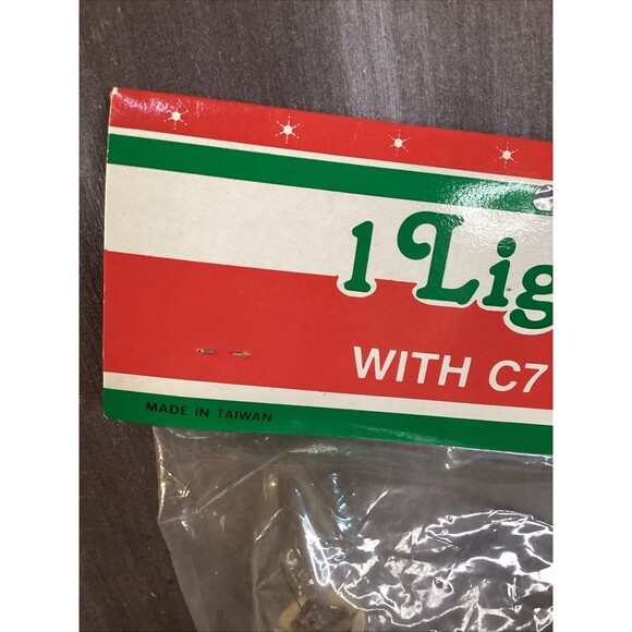 Vintage Single Light Candolier Candelabra Electric Drip Candle Silver Plastic X2 - Picture 3 of 16